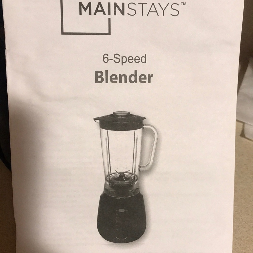 MainStays 6 Speed Blender